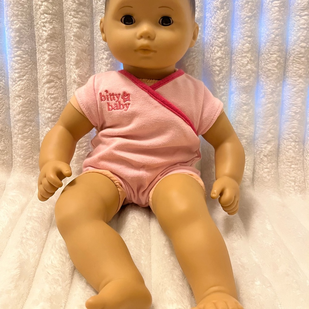 American Girl Bitty Baby in Pink Outfit